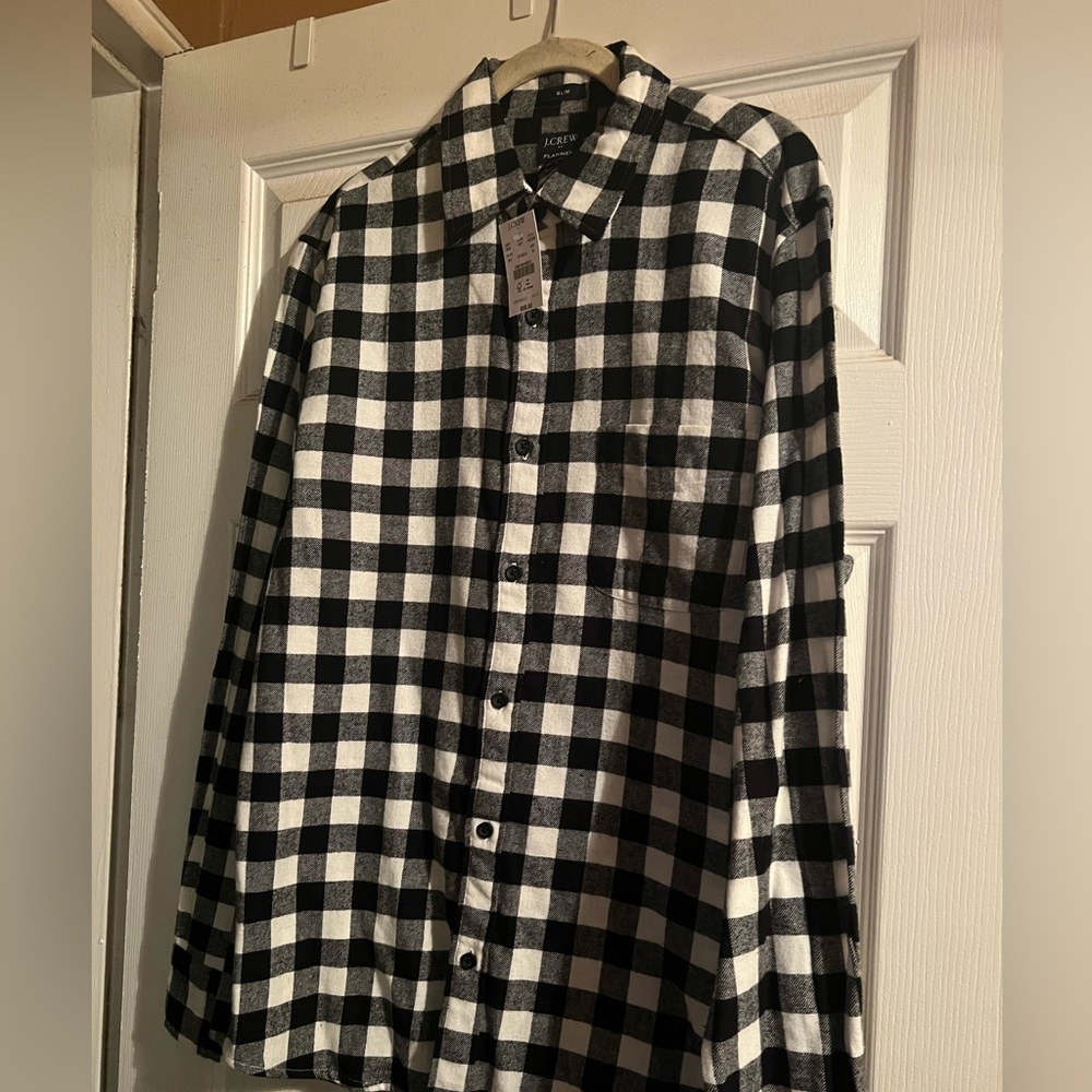 Men’s J Crew Slim Flannel - Size Medium